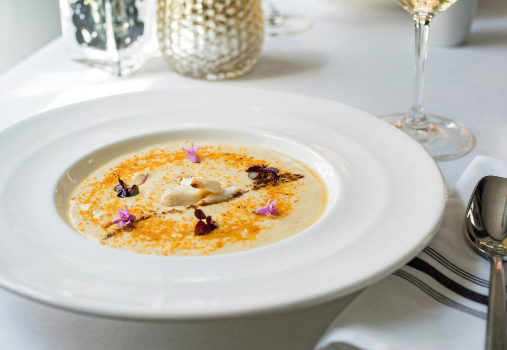 Plate of thoughtfully curated food