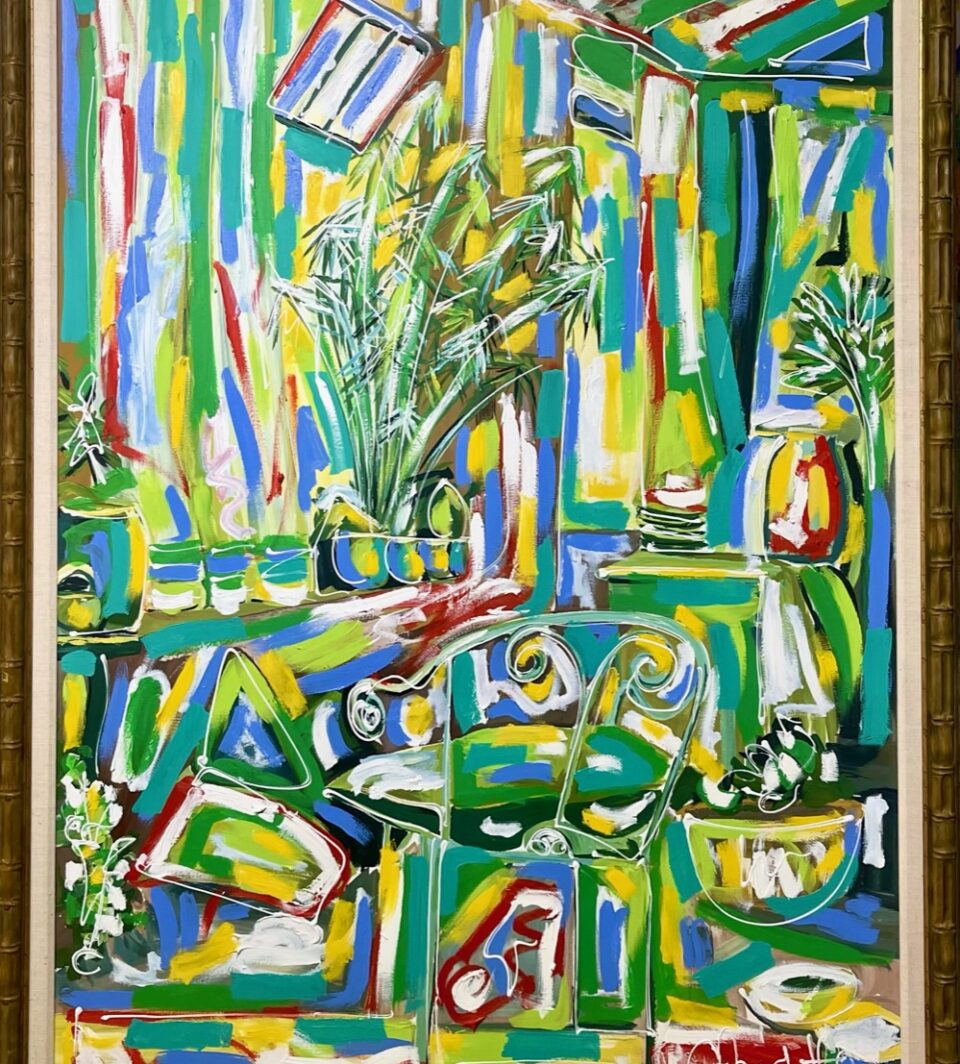 Charlotte Filbert, Dream of Me in Color, 78 x 54”, Oil on Canvas